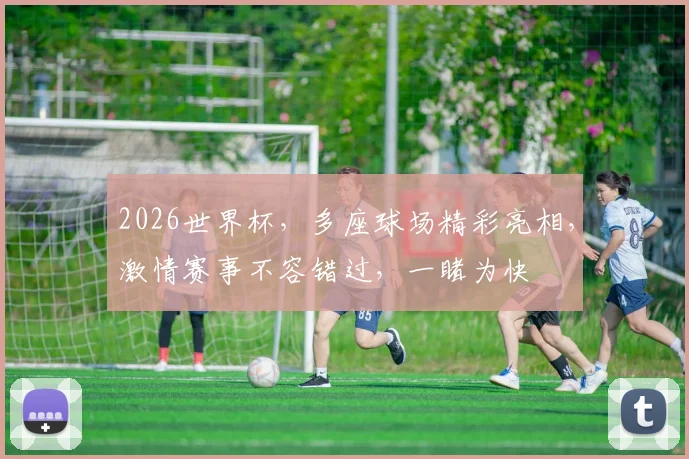 2026世界杯，多座球场精彩亮相，激情赛事不容错过，一睹为快